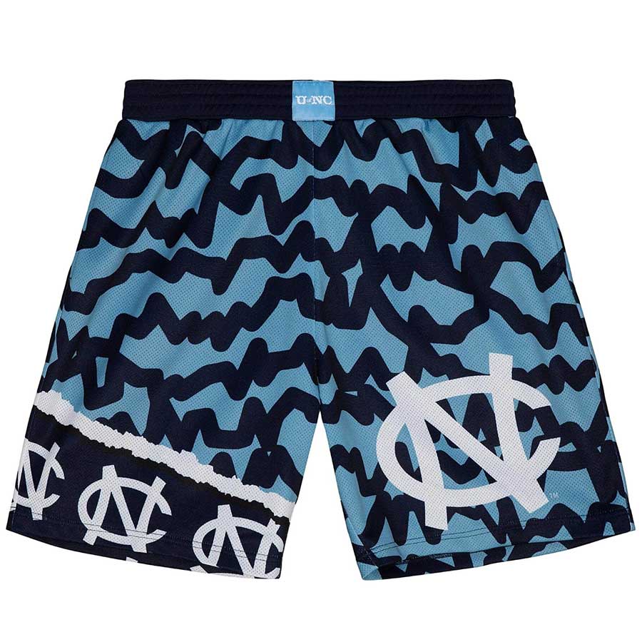 North Carolina Tar Heels Jumbotron 2.0 Sublimated Mitchell & Ness Shorts