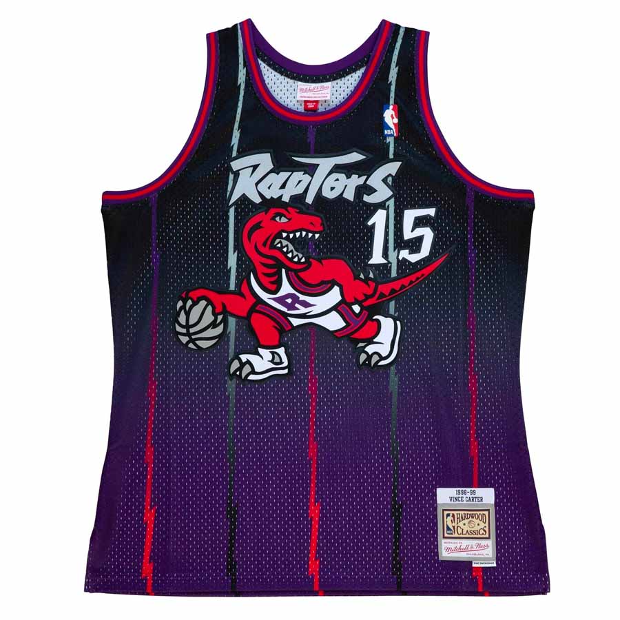 Toronto Raptors Vince Carter Mitchell & Ness 1998-99 Hardwood