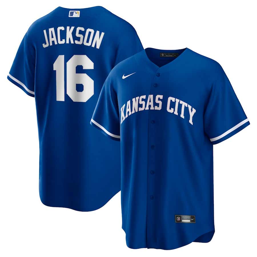 Kansas City Royals Bo Jackson Nike Royal Blue Alternate