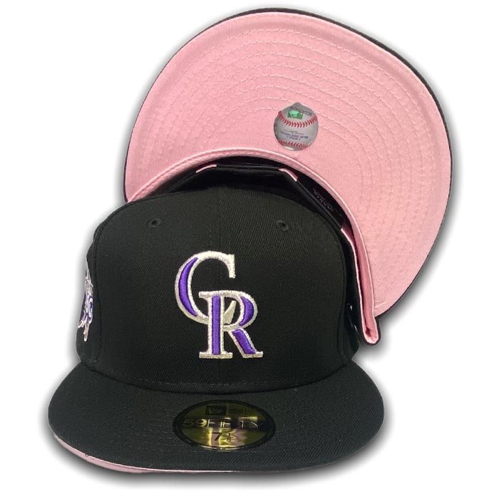 KaKyCo Black and Pink Hat - new with tags Chicago White Sox COMISKEY PARK MESH-BACK SIDE-PATCH Black  main image 3