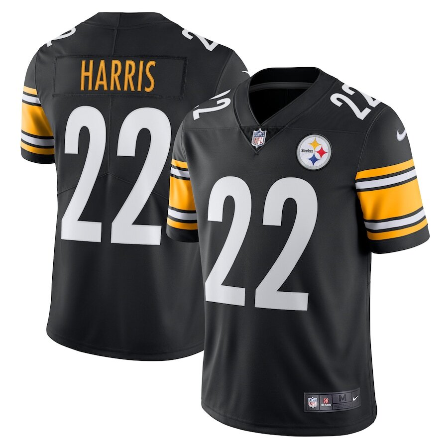 Pittsburgh Steelers Najee Harris Nike Black Vapor F.U.S.E Limited Jersey