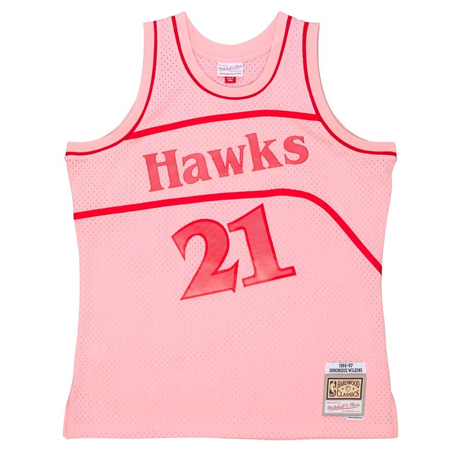 Atlanta Hawks Dominique Wilkins Mitchell & Ness 1986-87 Hardwood