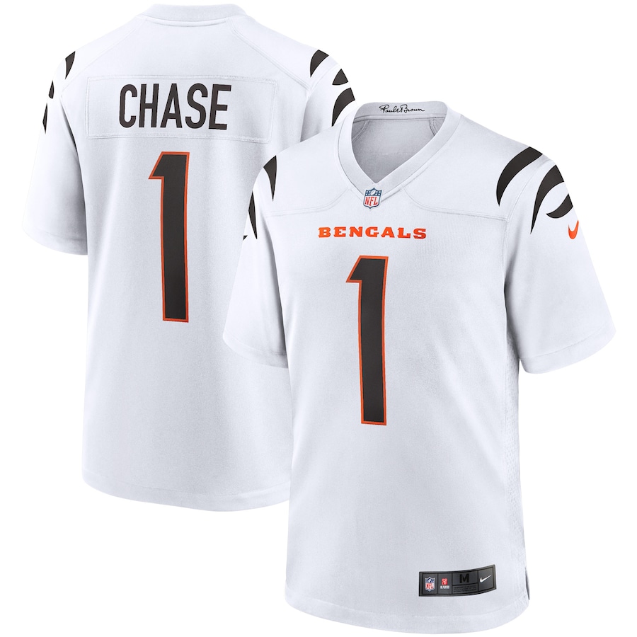 Cincinnati Bengals Ja'Marr Chase Nike White Game Jersey | Pro